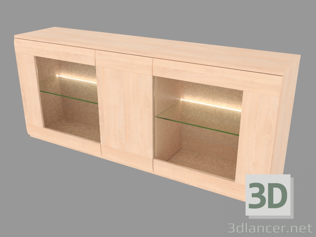 3D modeli Büfe yüksek (6130-04) - önizleme