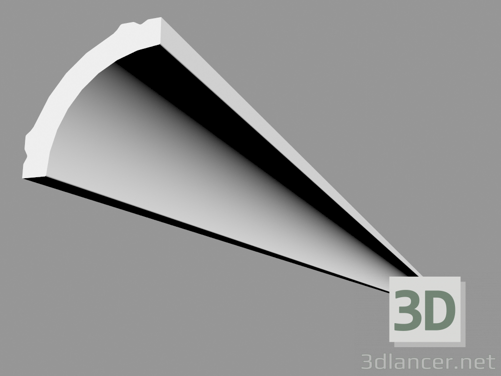 3d model Cornisa CB521 (200 x 5 x 5 cm) - vista previa