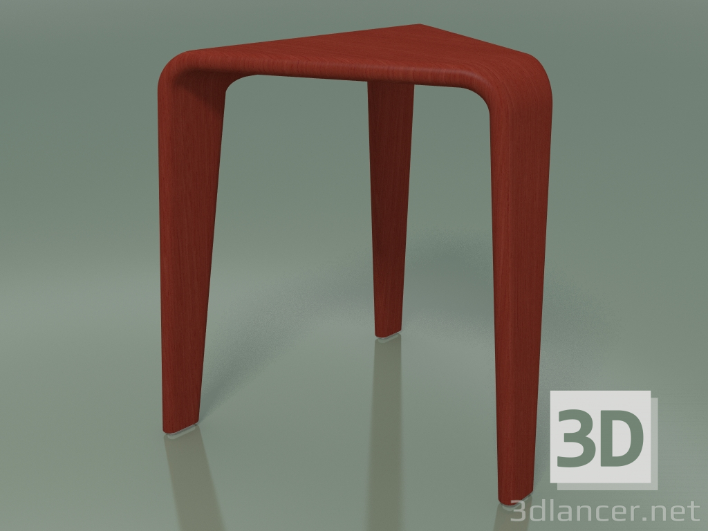 3d model Mesa 3800 (H 44 cm, rojo) - vista previa