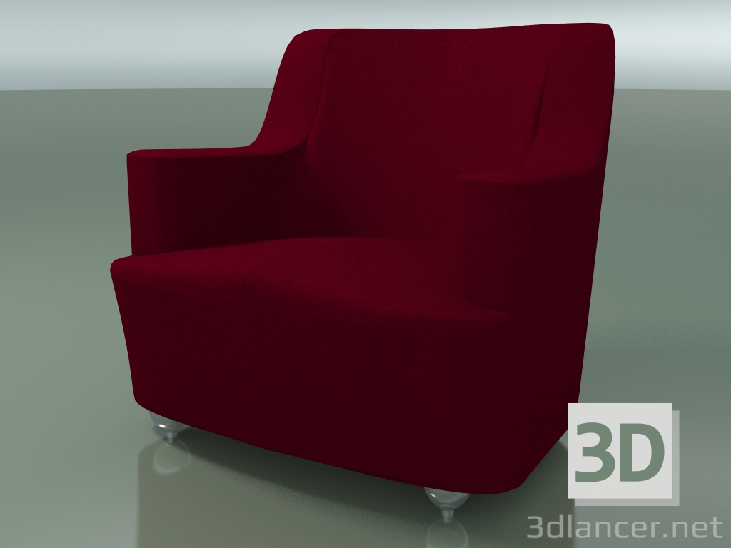 3d model Armchair MERAN - preview