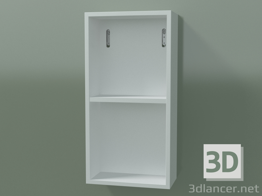 3D Modell Hochschrank (8DUADA01, Gletscherweiß C01, L 24, P 12, H 48 cm) - Vorschau