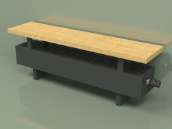 Convector - Aura Bench (140x1000x186, RAL 9005)