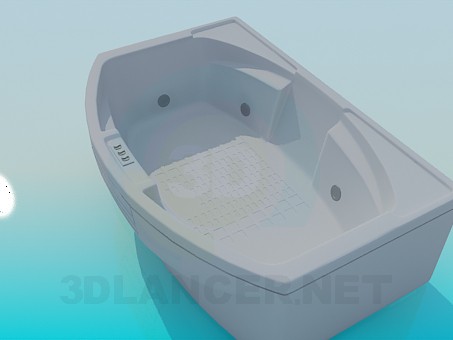 Modelo 3d Jacuzzi - preview