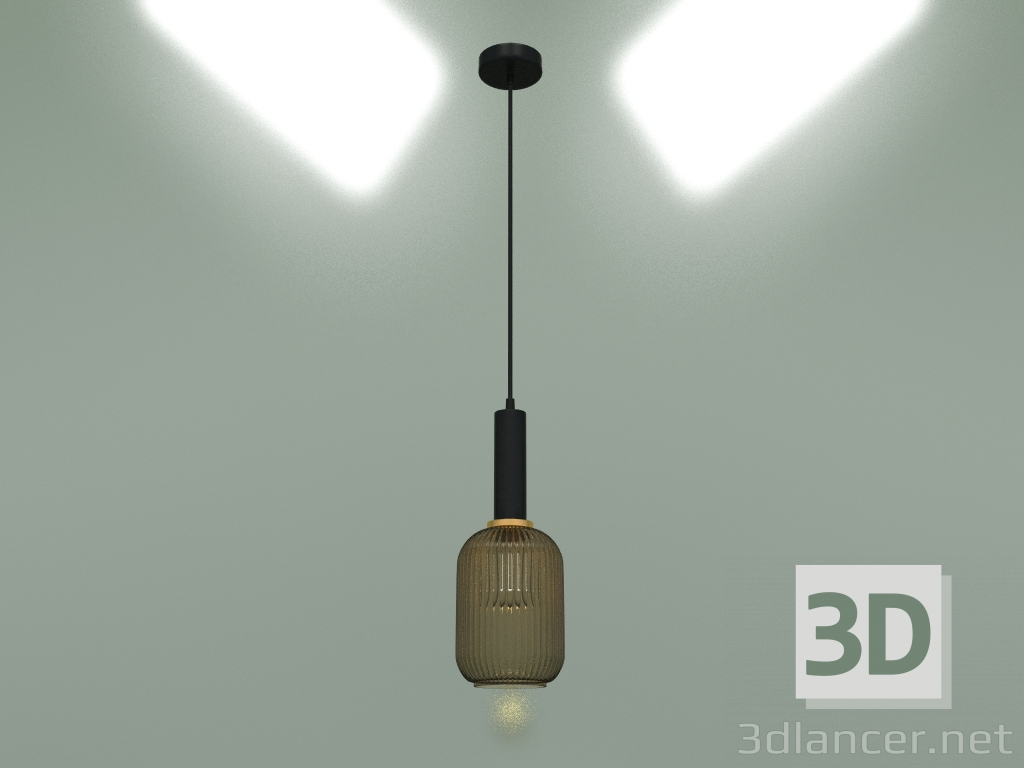 modello 3D Lampada a sospensione 50181-1 (ambra) - anteprima