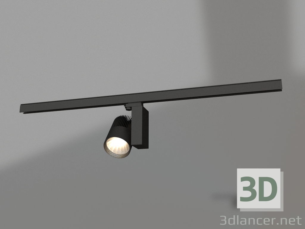 3D modeli Lamba LGD-ARES-4TR-R100-40W Beyaz6000 (BK, 24 derece, 230V, DALI) - önizleme