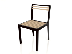 Silla de comedor (Negro)