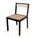 3d model Dining chair (Black) - preview