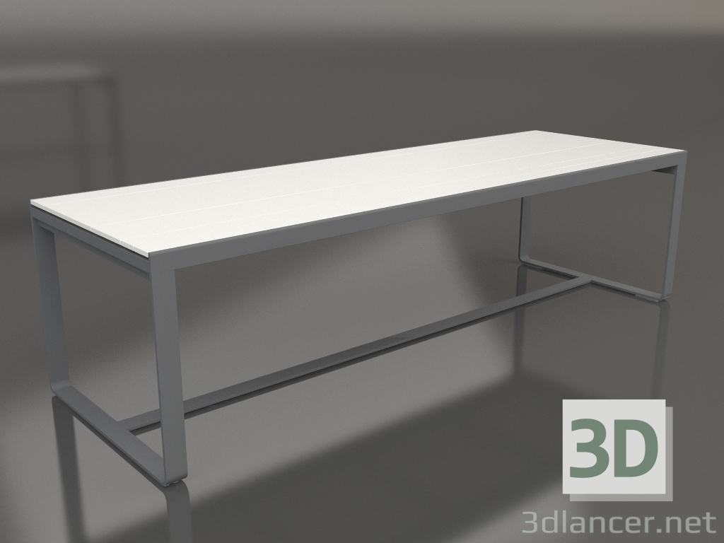 3d модель Стол обеденный 270 (DEKTON Zenith, Anthracite) – превью