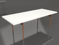 Mesa de comedor (Blanco, DEKTON Zenith)