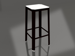 Tabouret haut (Noir)