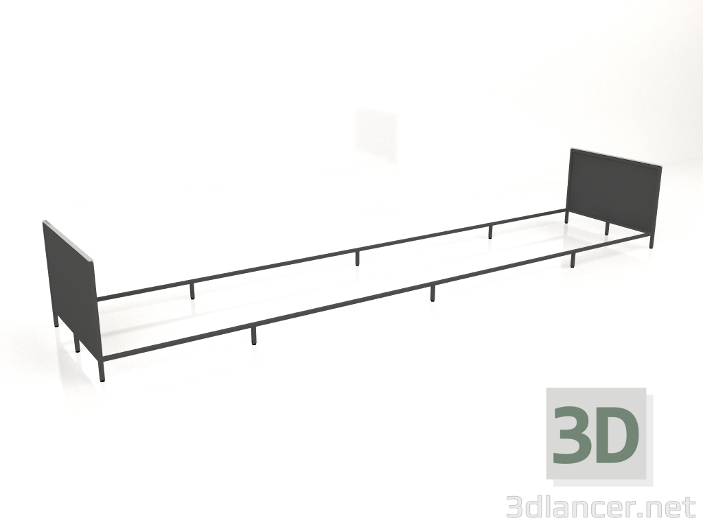 Modelo 3d Ilha V1 em 120 quadro 8 (preto) - preview