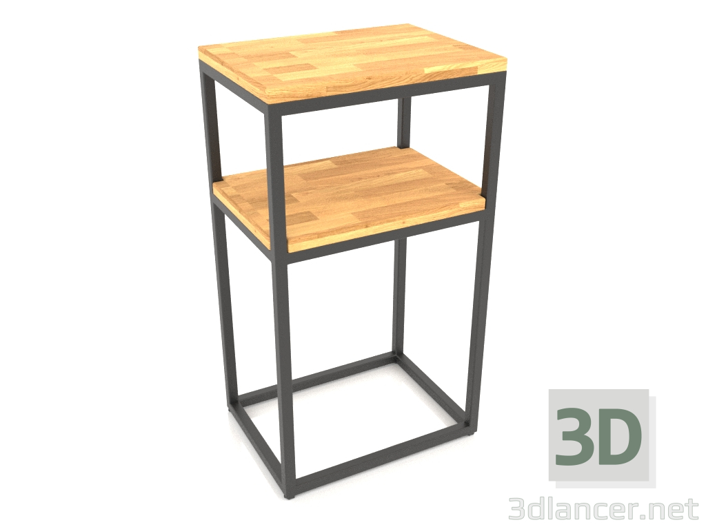 3D modeli Dikdörtgen dolap (AHŞAP ZEMİN, 40x30x70) - önizleme