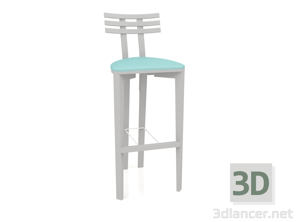 3d model Orient bar stool (option 9) - preview