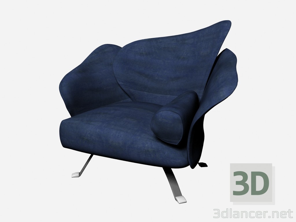 3d model Silla flor 5 - vista previa