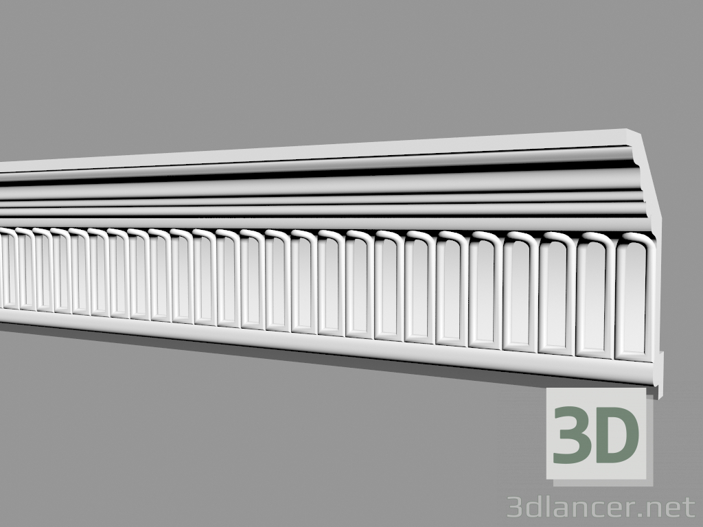 3d модель Карниз C121 – превью