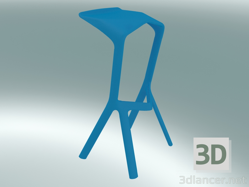 Modelo 3d Banco MIURA (8200-00, azul claro) - preview