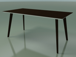 Mesa retangular 3504 (H 74 - 160x80 cm, M02, Wenge, opção 2)