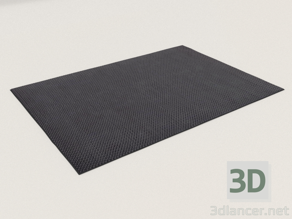 3d модель Килим BELLEN CHARCOAL – превью