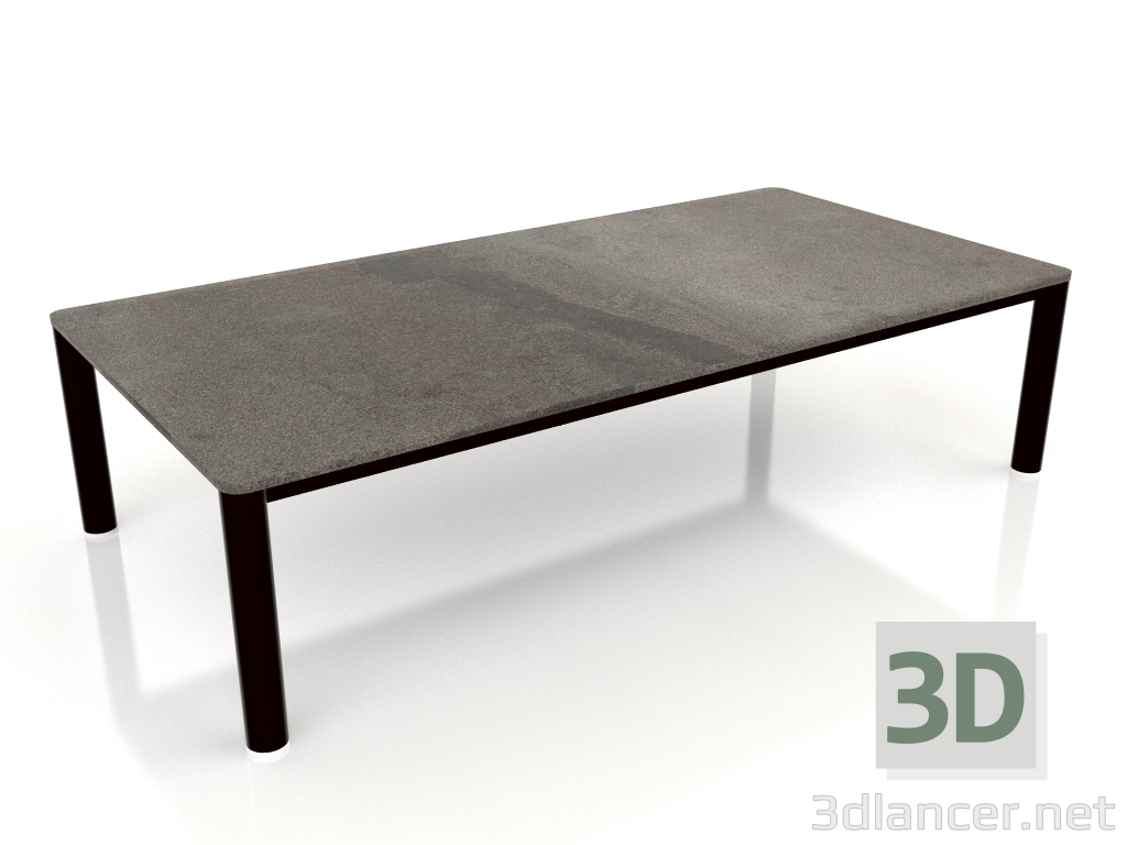 3d model Coffee table 70×140 (Black, DEKTON Radium) - preview