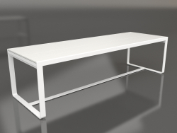 Table à manger 270 (DEKTON Zenith, Blanc)