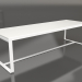 3d model Mesa de comedor 270 (DEKTON Zenith, Blanco) - vista previa