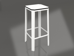 Tabouret haut (Blanc)