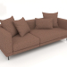 3d model Sofa Carol-2 asymmetrical (Bengasi 10) - preview