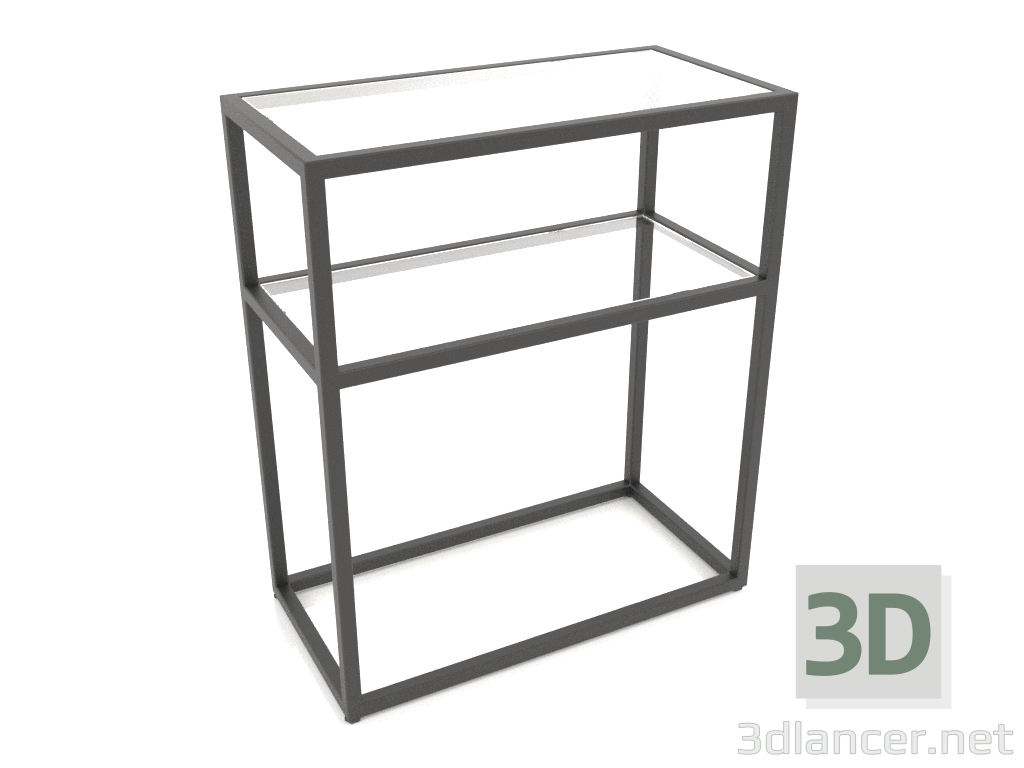 3d model Rectangular cabinet (GLASS, 60x30x70) - preview