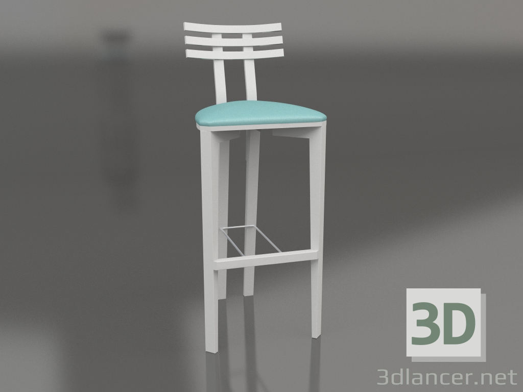3d model Orient bar stool (option 10) - preview