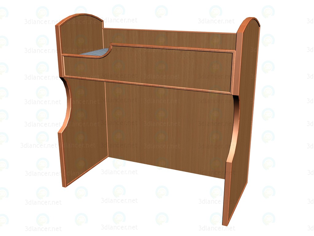 3d model Bunk bed A904 - preview