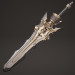 modèle 3D de Fantasy sword_3 / Match fentezi_3 acheter - rendu