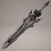 modèle 3D de Fantasy sword_3 / Match fentezi_3 acheter - rendu