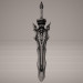 modello 3D di Fantasy sword_3 / Match fentezi_3 comprare - rendering