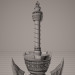 Fantasy sword_3 / Spiel fentezi_3 3D-Modell kaufen - Rendern