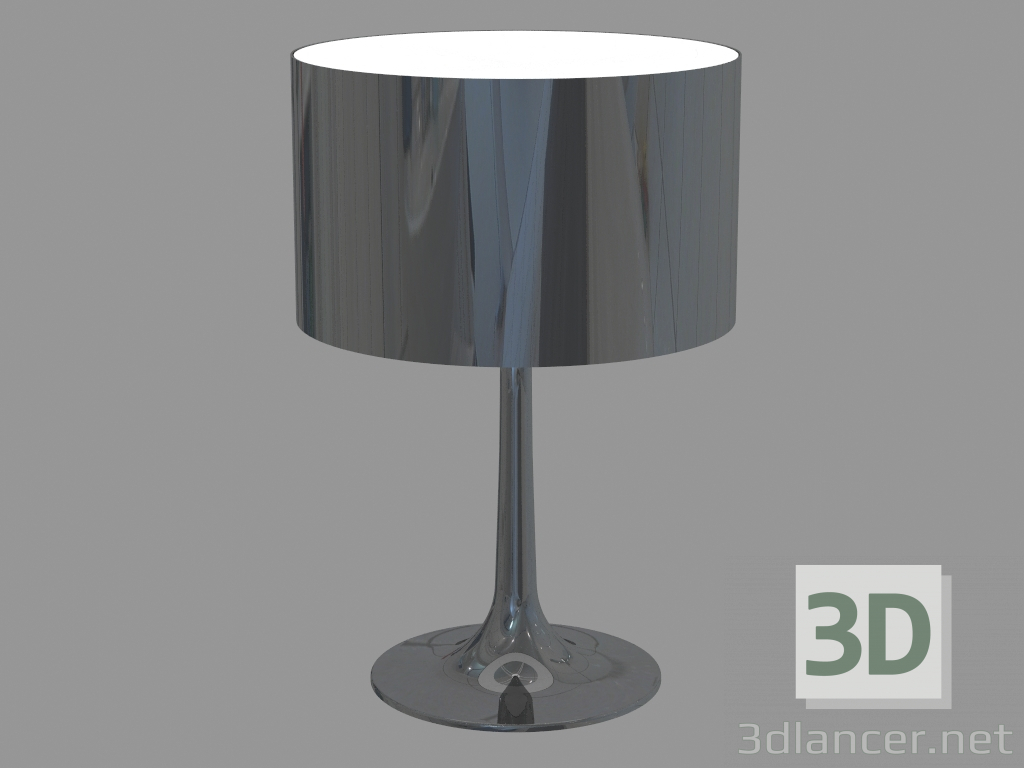 Modelo 3d Candeeiro de mesa Mesa giratória de luz 2 - preview