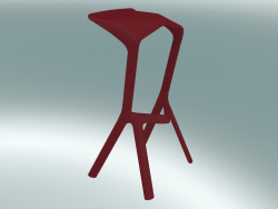 Tabouret MIURA (8200-00, vin rouge)