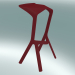 3d model Stool MIURA (8200-00, wine red) - preview