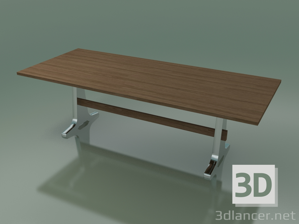 modello 3D Tavolo da pranzo (133, Naturale) - anteprima