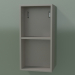 3d model Built-in tall cabinet (8DUADA01, Clay C37, L 24, P 12, H 48 cm) - preview