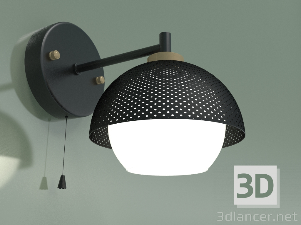 modèle 3D Applique 70106-1 (noir) - preview