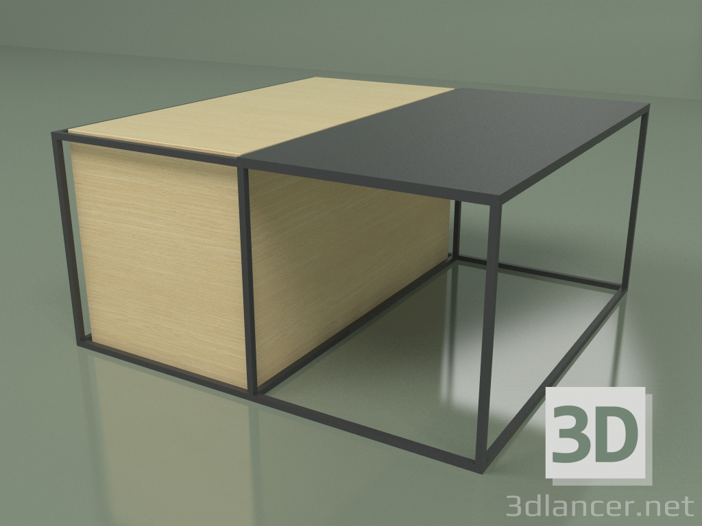 3d model Mesa 04 (negro) - vista previa