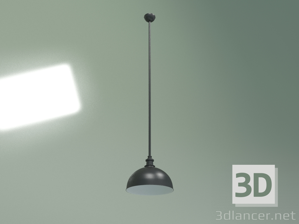 3d model Pendant lamp Range (black) - preview