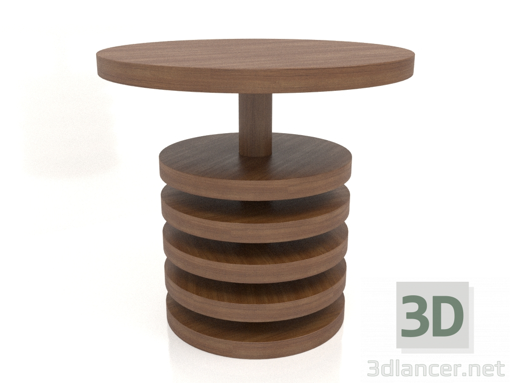 3d модель Стіл обідній DT 03 (D=800x750, wood brown light) – превью