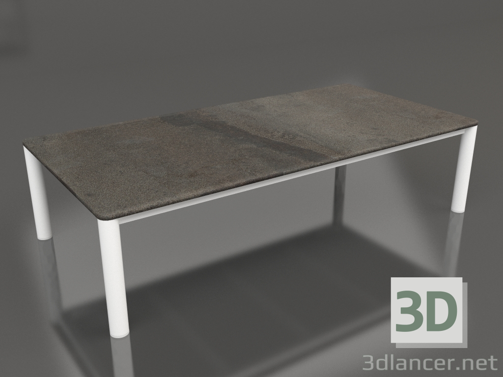 3d model Coffee table 70×140 (White, DEKTON Radium) - preview