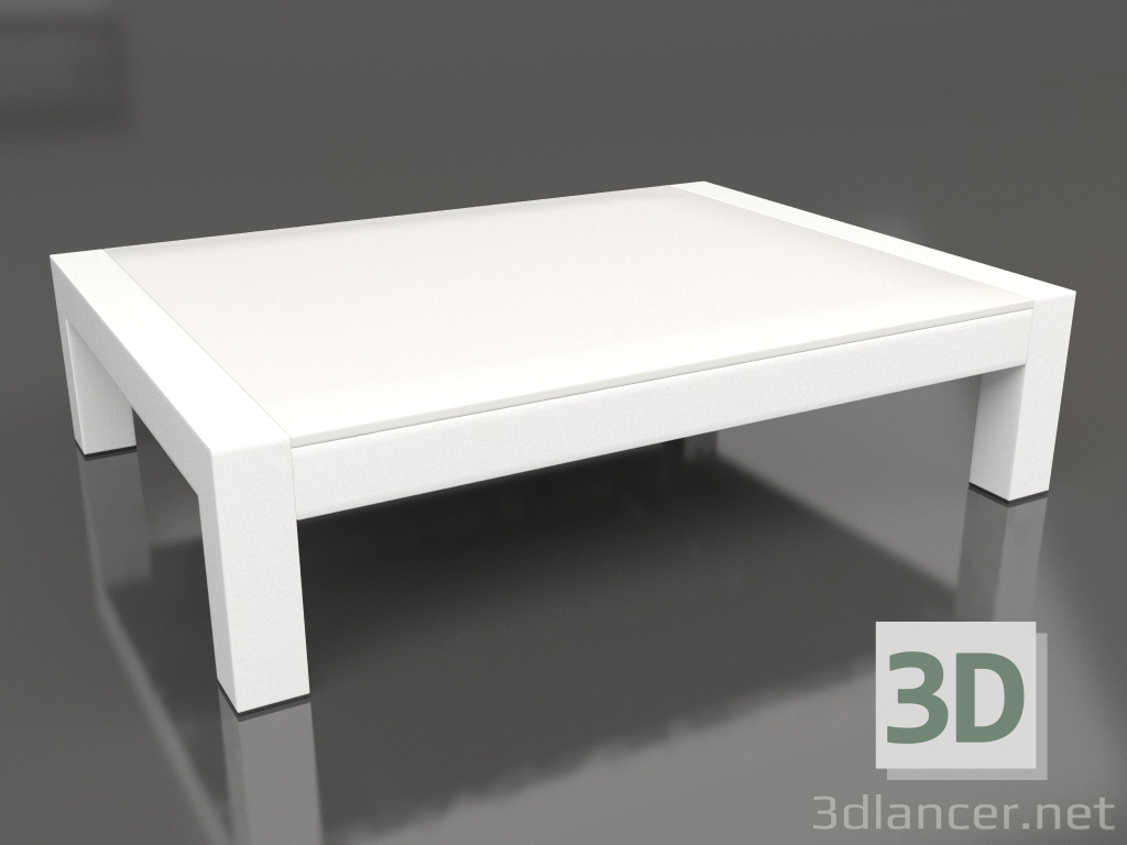 3d model Coffee table (White, DEKTON Zenith) - preview