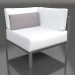 3d model Sofa module, section 6 (Anthracite) - preview