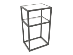 Rectangular cabinet (GLASS, 40x30x70)