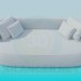 modèle 3D Canapé - preview