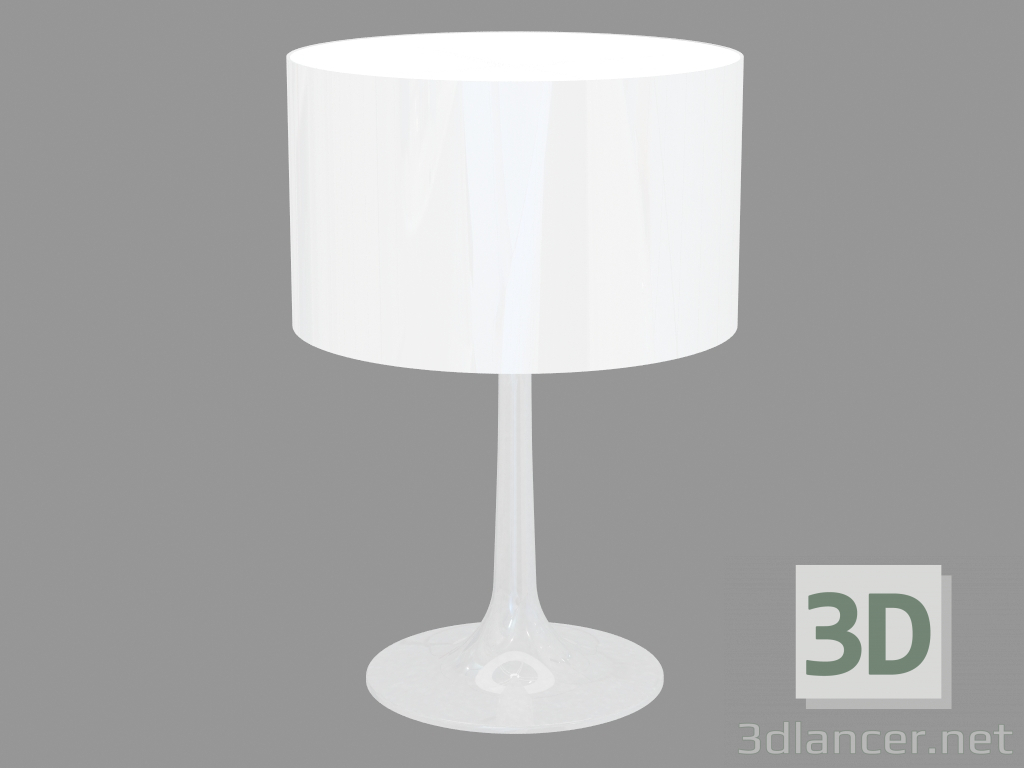 modello 3D Lampada da tavolo Spun Light Table 1 - anteprima