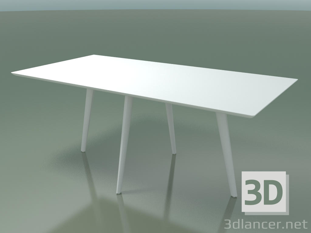 modèle 3D Table rectangulaire 3505 (H 74 - 180x90 cm, M02, L07, option 1) - preview